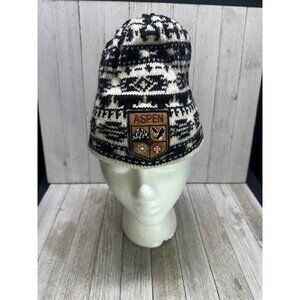 Merkley Headgear Aspen Beanie Knit Winter Ski Hat Cap Snowboard 100% Pure Wool